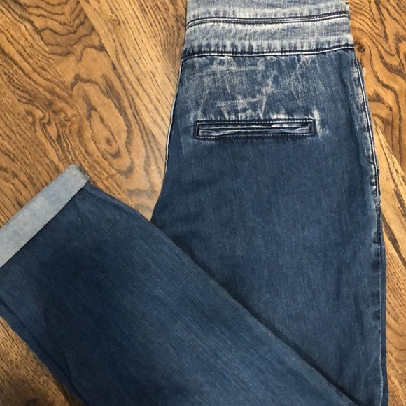 BLANK NYC The ballon women dark wash 100% cotton jeans size 26 - Picture 5 of 8